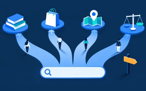 Intention de recherche : chemins vers information, achat et navigation