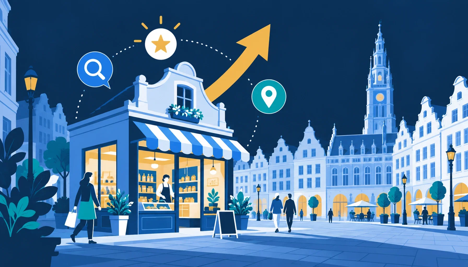 Référencement d'un commerce de proximité à Arras