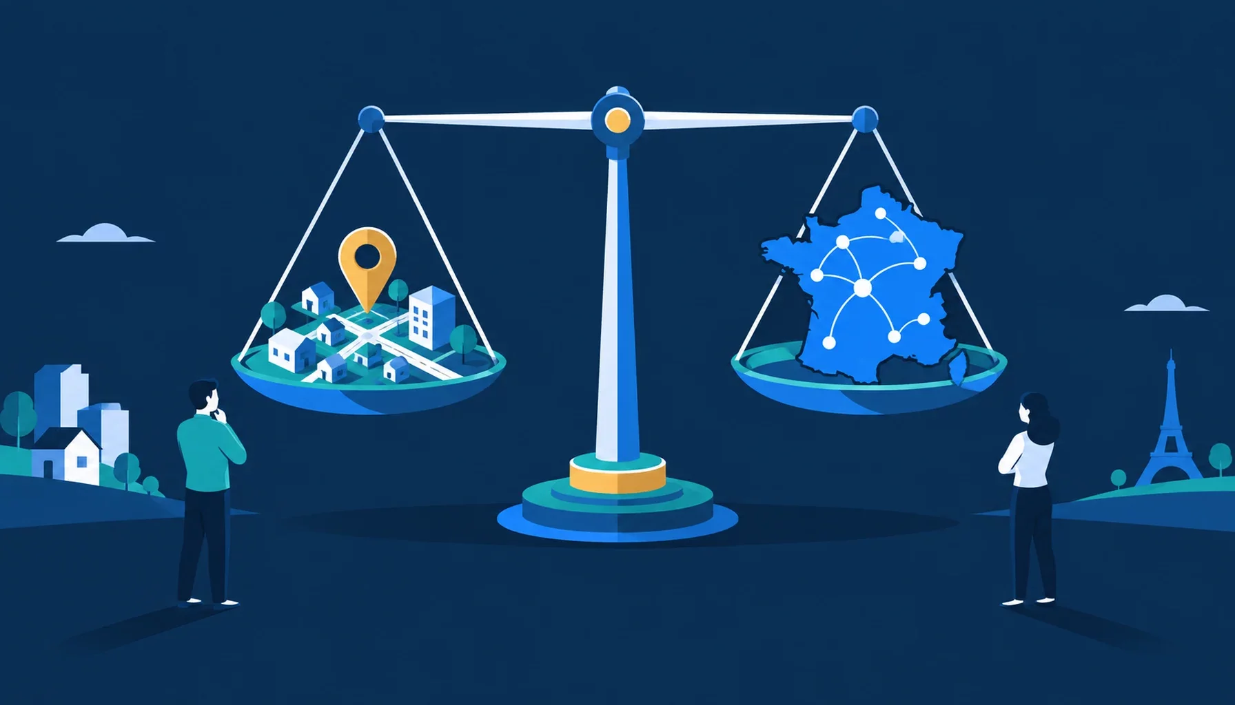SEO local ou national à Arras : comparaison des deux stratégies de référencement